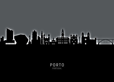 Porto Portugal Skyline