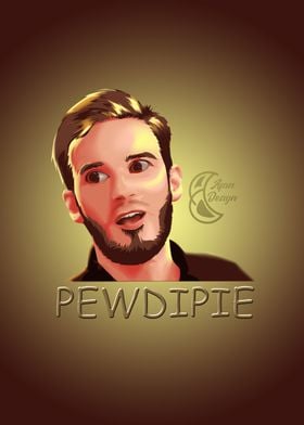 Pew Dipie In Vexl Art