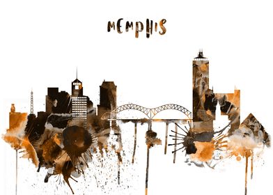 Memphis TN Skyline