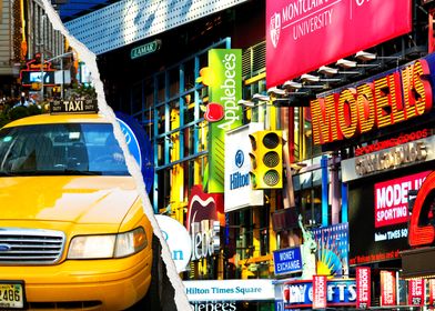 NYC Taxi Times Square