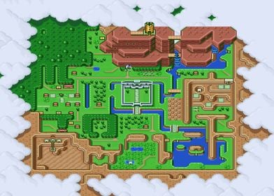 link to the past world map