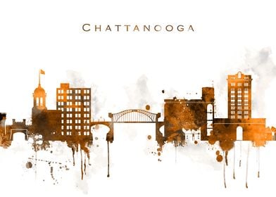 Chattanooga TN Skyline