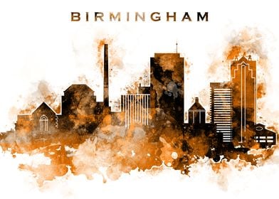 Birmingham Alabama Skyline