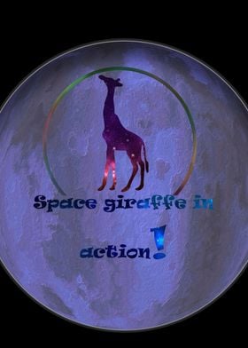 Space giraffe in action