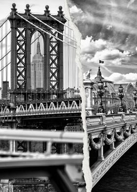 Manhattan Paris Bridges