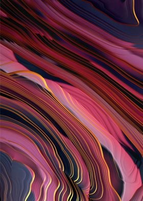 Plum Abstract