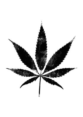 Marihuana leaf