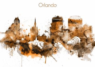 Orlando Florida Skyline 