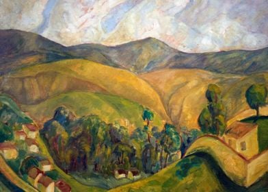 Diego Rivera Landscape