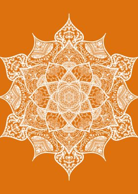 Pumpkin Mandala