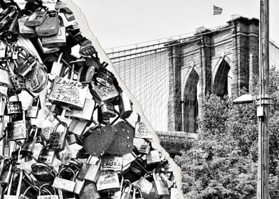 Padlocks Brooklyn Bridge