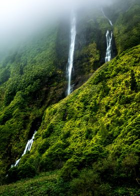 Waterfalls of Azores