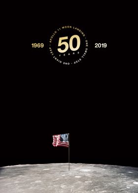 Moon Landing 50th / Flag