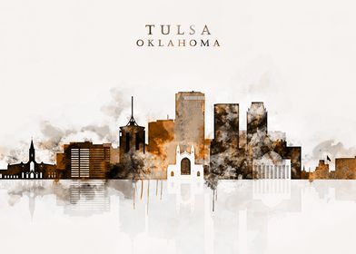 Tulsa Oklahoma Skyline