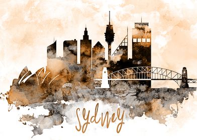 Sydney Australia Skyline