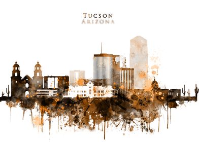 Tucson Arizona Skyline 