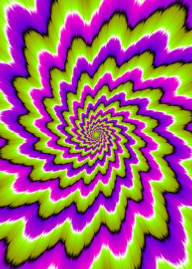 Colorful spirals