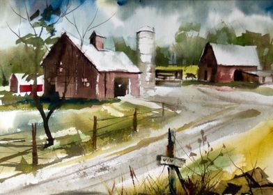 Barnhouse Watercolor