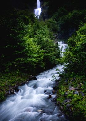 Waterfalls of Switzerland