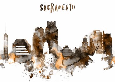 Sacramento CA Skyline