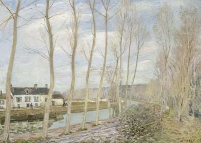 Alfred Sisley Loing Canal