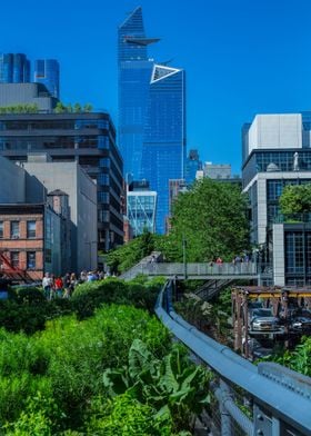 High Line Greenery NYC