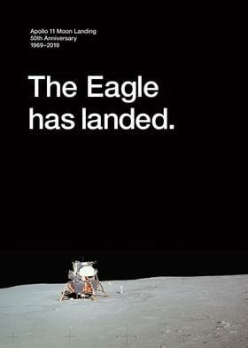 Moon 50th Eagle Has Landed