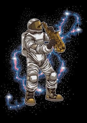 Saxophone Astronaut