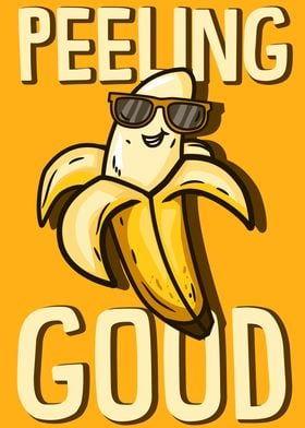 Banana Peeling Good pun