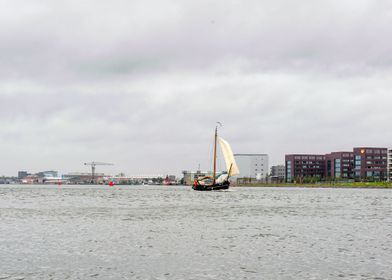 Dutch Leeboard Sailboat