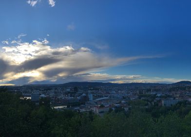 View over Oslo