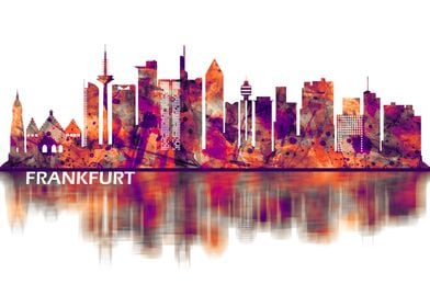 Frankfurt Germany Skyline