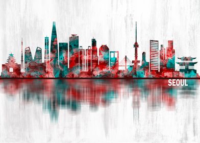 Seoul South Korea Skyline