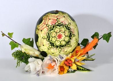 melon carving