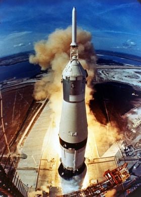Saturn V Rocket Launch 1