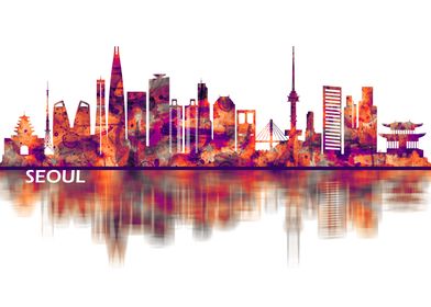 Seoul South Korea Skyline