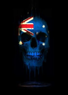 Australia Skull flag
