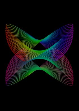 Rainbow spiral slinky 