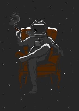 Smoking Astronaut