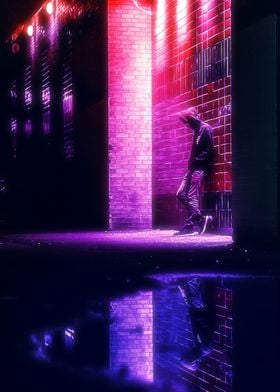 Waiting Alone in an Alley