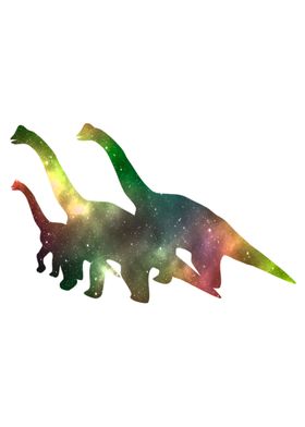 Colorful dinosaurs