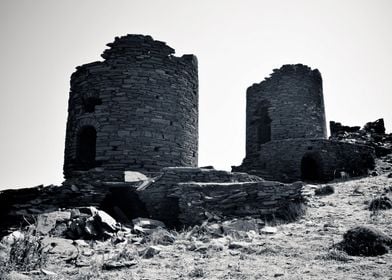 Former Greek grain mills