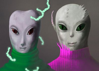 Aliens visitor 4