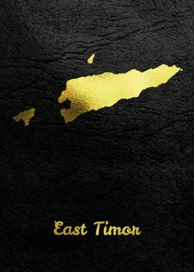 Golden Map East Timor