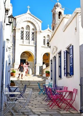 Orthodox church alley