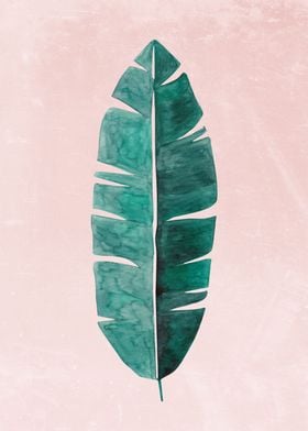 Banana Leaf Painting