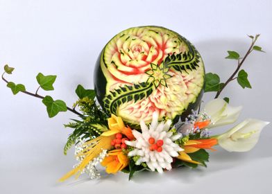 melon carving