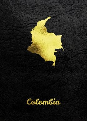 Golden Map Colombia