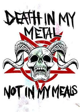 Death in my Metal Vegan