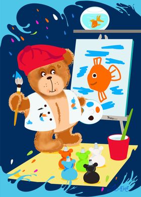 Teddy Bear artist
